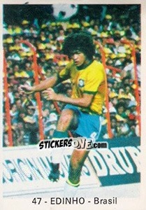 Sticker Edinho - Mundial 78 - Acropole