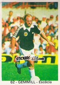 Cromo Gemmill - Mundial 78 - Acropole