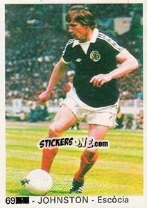 Cromo Johnston - Mundial 78 - Acropole