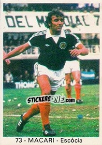 Sticker Macari - Mundial 78 - Acropole