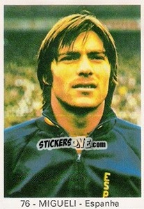 Sticker Migueli - Mundial 78 - Acropole