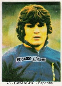 Sticker Camacho - Mundial 78 - Acropole