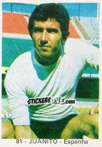 Cromo Juanito - Mundial 78 n. 81 - Acropole
