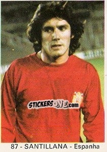 Sticker Santillana - Mundial 78 - Acropole