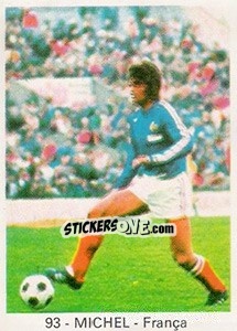 Cromo Michel - Mundial 78 - Acropole