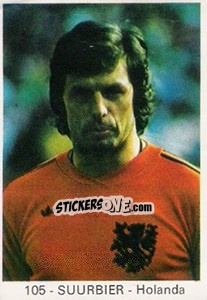 Sticker Suurbier - Mundial 78 - Acropole