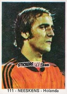Sticker Neeskens - Mundial 78 n. 111 - Acropole