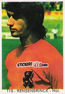 Cromo Rensenbrinck - Mundial 78 n. 115 - Acropole