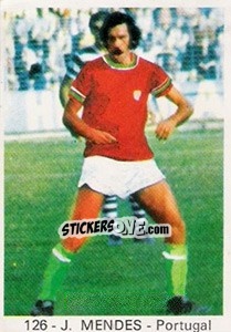 Sticker J. Mendes - Mundial 78 - Acropole