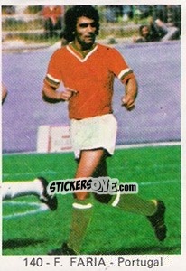 Sticker F. Faria - Mundial 78 n. 140 - Acropole