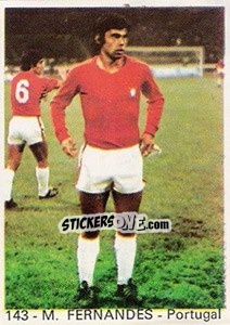 Cromo M. Fernandes - Mundial 78 n. 143 - Acropole