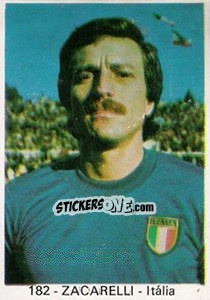 Sticker Zacarelli - Mundial 78 - Acropole