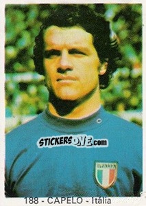 Sticker Capelo - Mundial 78 n. 188 - Acropole