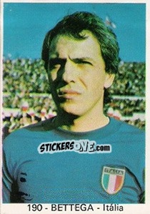 Sticker Bettega - Mundial 78 n. 190 - Acropole