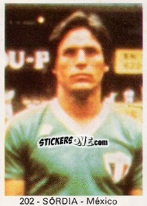 Sticker Sordia - Mundial 78 - Acropole