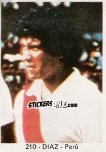 Sticker Diaz - Mundial 78 - Acropole