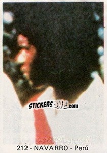 Sticker Navarro - Mundial 78 - Acropole