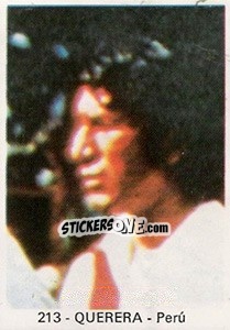 Sticker Querera - Mundial 78 - Acropole