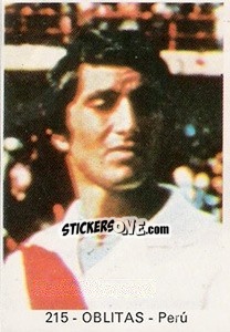 Sticker Oblitas - Mundial 78 n. 215 - Acropole