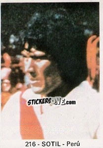 Sticker Sotil - Mundial 78 n. 216 - Acropole