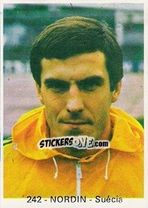Sticker Nordin - Mundial 78 n. 242 - Acropole