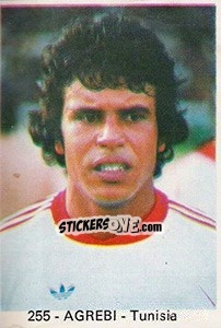 Sticker Agrebi - Mundial 78 - Acropole