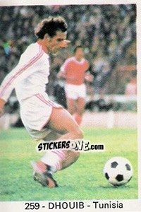 Cromo Dhouib - Mundial 78 - Acropole