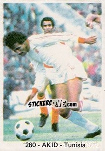 Cromo Akid - Mundial 78 - Acropole