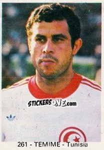 Sticker Temime - Mundial 78 n. 261 - Acropole