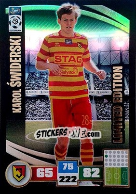 Sticker Karol Świderski - Ekstraklasa 2016-2017. Adrenalyn XL n. LE-KS - Panini