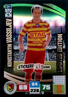 Sticker Konstantin Vassiljev - Ekstraklasa 2016-2017. Adrenalyn XL n. LE-KV - Panini