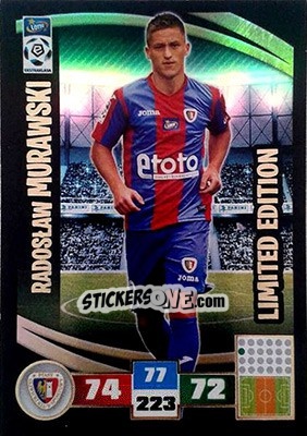 Cromo Radosław Murawski - Ekstraklasa 2016-2017. Adrenalyn XL - Panini