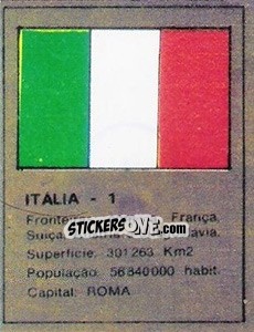 Sticker Bandeira - México 86 n. 1 - Manil