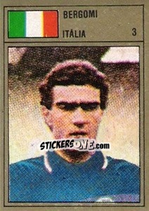 Sticker Bergomi - México 86 n. 3 - Manil
