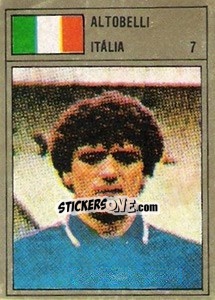 Sticker Altobelli - México 86 - Manil