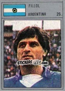 Sticker Fillol - México 86 - Manil