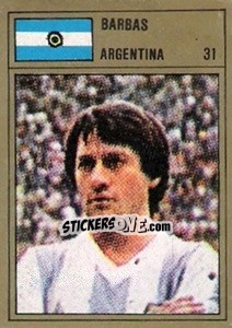 Sticker Barbas - México 86 n. 31 - Manil