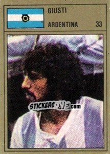Sticker Giusti - México 86 - Manil