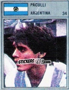 Sticker Paculli - México 86 n. 34 - Manil