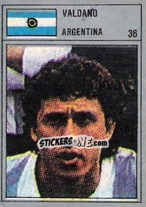 Sticker Valdano - México 86 - Manil