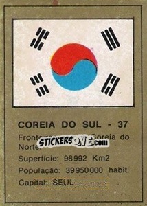 Sticker Bandeira - México 86 n. 37 - Manil