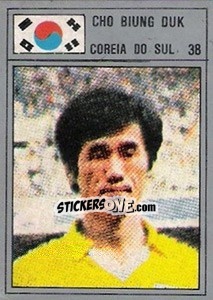 Sticker Cho Biung Duk - México 86 n. 38 - Manil