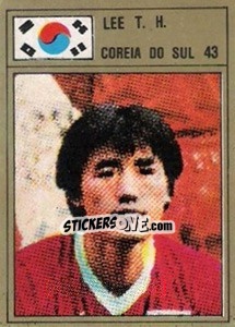 Sticker Lee T. H. - México 86 - Manil