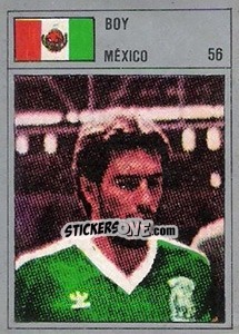 Sticker Boy - México 86 n. 56 - Manil