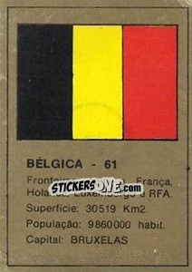 Sticker Bandeira - México 86 n. 61 - Manil