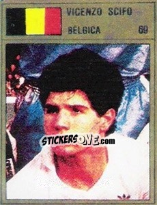 Sticker Vicenzo Scifo - México 86 - Manil