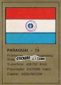 Sticker Bandeira - México 86 - Manil