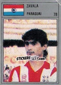 Sticker Zavala - México 86 - Manil