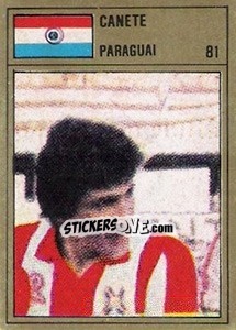 Sticker Canete - México 86 - Manil