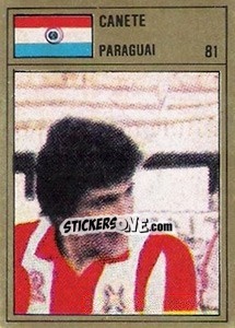 Sticker Canete - México 86 n. 81 - Manil